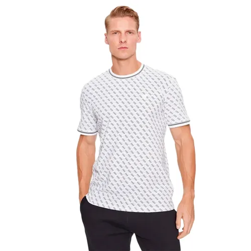 T shirt Guess Multi 4G Homme Blanc - Guess - Modalova