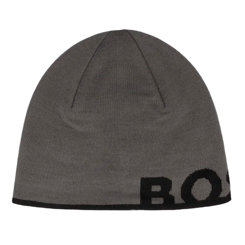 Bonnet Boss Double B Homme Gris - Boss - Modalova