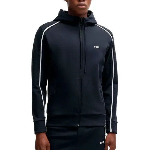 Sweat Boss Saggy Homme Noir - Boss - Modalova