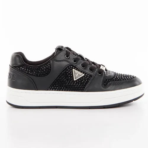 Basket Guess Strass Femme Noir - Guess - Modalova