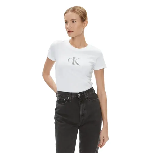 T shirt Monogramme - Calvin Klein - Modalova