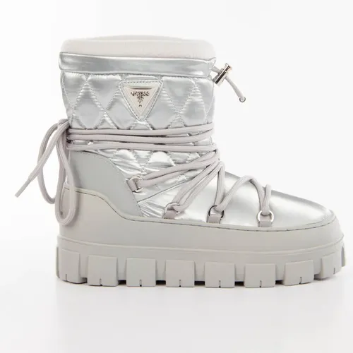 Boots Guess Unique G Femme Argent - Guess - Modalova