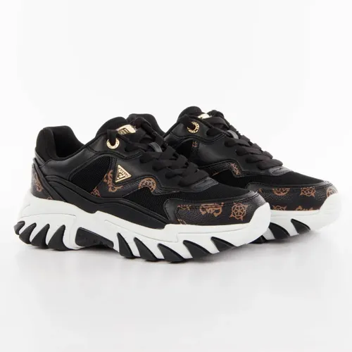 Basket Guess Nowah Femme Noir - Guess - Modalova