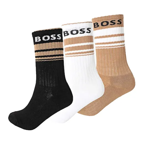 Chaussettes Pack x3 QS raye - Boss - Modalova