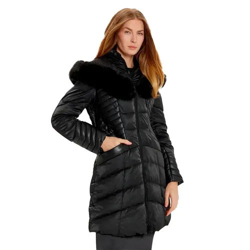 Manteau Guess New Oxana Femme Noir - Guess - Modalova