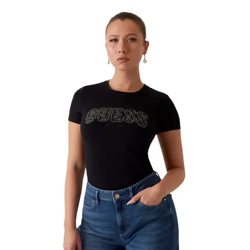 T shirt Guess shine Femme Noir - Guess - Modalova