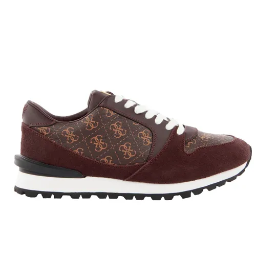 Basket Guess Arona Homme Marron - Guess - Modalova