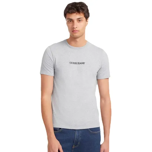 T shirt Guess classic Homme Gris - Guess - Modalova