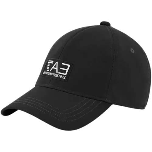 Casquette EA7 Eagle Homme Noir - EA7 - Modalova