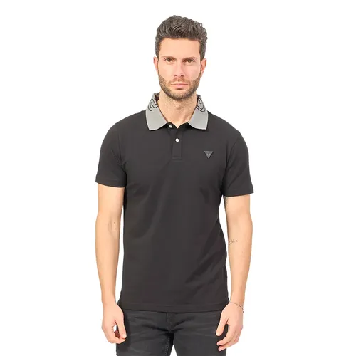 Polo Guess Nolan Homme Noir - Guess - Modalova