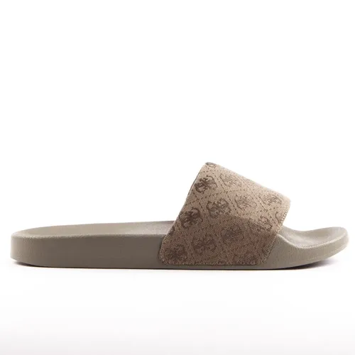 Claquette Guess Tokyo Homme Marron - Guess - Modalova