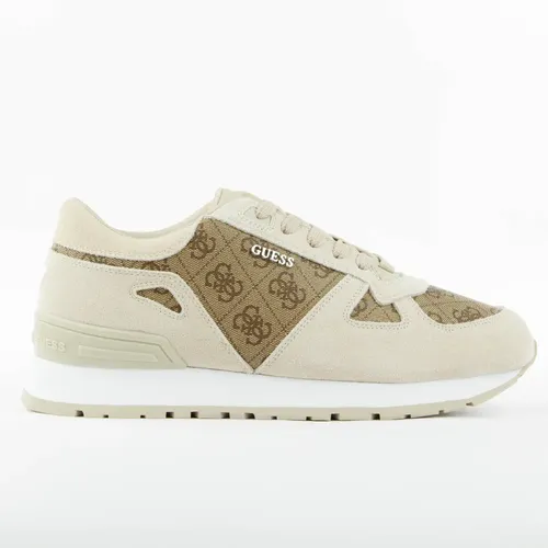 Basket Guess Tresa Homme Beige - Guess - Modalova