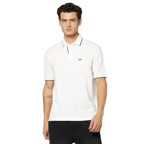 Polo Pique - Armani Exchange - Modalova