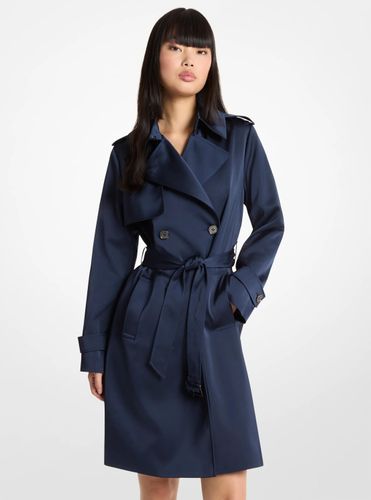 MK Trench en satin - Michael Kors - MICHAEL Michael Kors - Modalova
