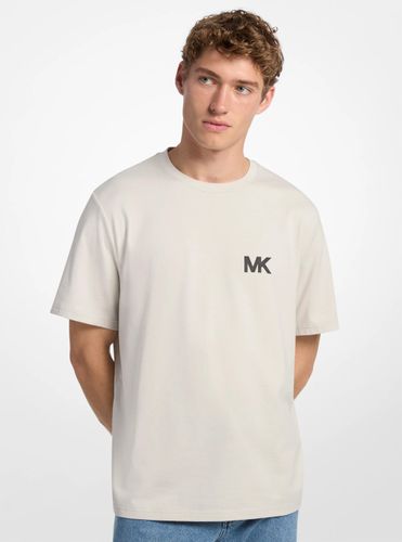 MK T-shirt en coton avec appliqué à logo - Michael Kors - Michael Kors Mens - Modalova