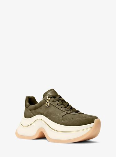 MK Basket Arla en daim - Michael Kors - MICHAEL Michael Kors - Modalova