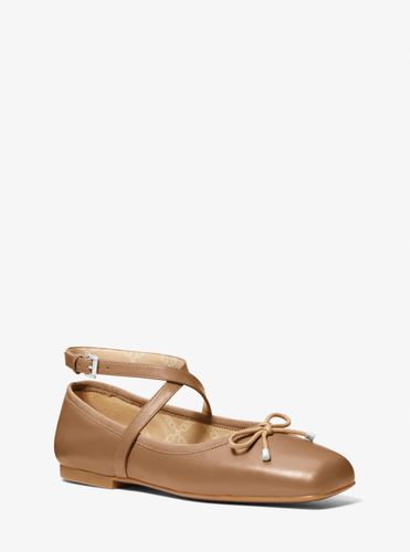 MK Ballerine Collette en cuir - Michael Kors - MICHAEL Michael Kors - Modalova