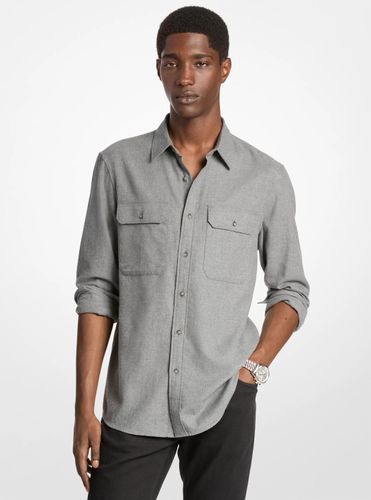 MK Chemise en flanelle de coton - Michael Kors - Michael Kors Mens - Modalova