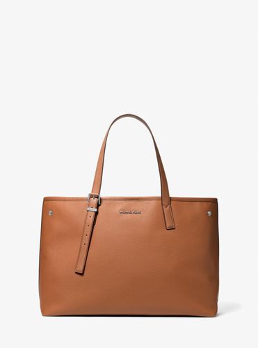 MK Cabas quotidien Hudson de taille moyenne en cuir grainé - Michael Kors - Michael Kors Mens - Modalova