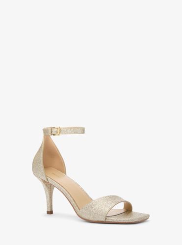MK Sandale Jaida en cuir métallisé - Michael Kors - MICHAEL Michael Kors - Modalova
