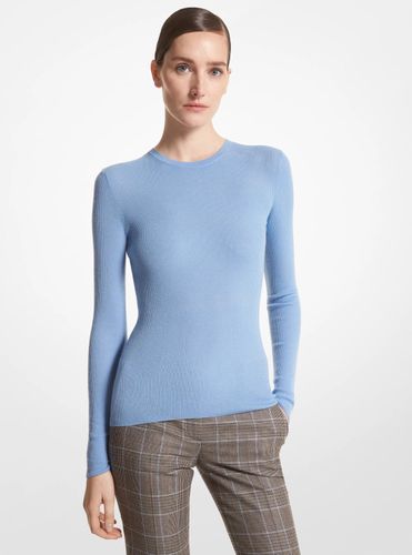 MK Pull Hutton en cachemire poids-plume - Michael Kors - MICHAEL KORS COLLECTION - Modalova