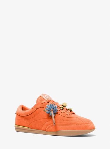 MK Basket Nolan en daim travaillé - Michael Kors - MICHAEL Michael Kors - Modalova