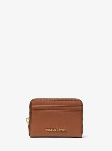 MK Portefeuille Jet Set Travel de taille moyenne en cuir saffiano - Michael Kors - Michael Kors Outlet - Modalova