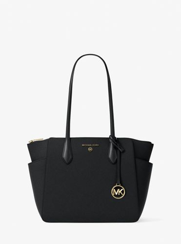 MK Cabas Marilyn de taille moyenne en cuir saffiano - Michael Kors - Michael Kors Outlet - Modalova
