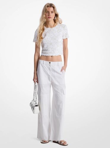 MK Pantalon cargo en coton - Michael Kors - MICHAEL Michael Kors - Modalova