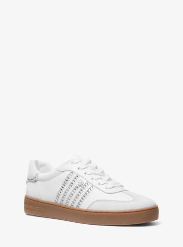 MK Basket Scotty en cuir travaillé - Michael Kors - MICHAEL Michael Kors - Modalova