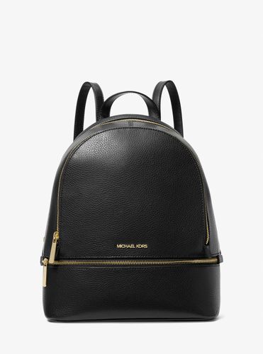 MK Sac à dos Rhea de taille moyenne en cuir grainé - Michael Kors - Michael Kors Outlet - Modalova