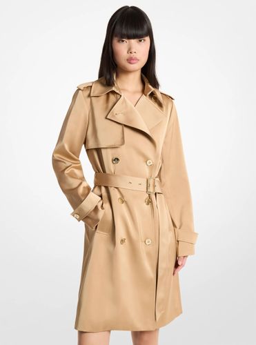 MK Trench en satin - Michael Kors - MICHAEL Michael Kors - Modalova