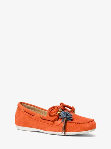 MK Mocassin Fallon en daim - Michael Kors - MICHAEL Michael Kors - Modalova