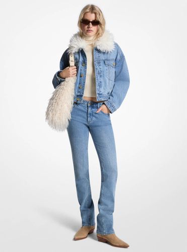 MK Jean cigarette en denim extensible - Michael Kors - MICHAEL Michael Kors - Modalova