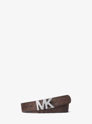 MK Ceinture à boucle réversible avec logo - Michael Kors - Michael Kors Mens - Modalova