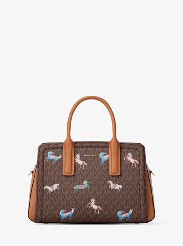 MK Sac Laila de taille moyenne à logo Signature - Michael Kors - MICHAEL Michael Kors - Modalova