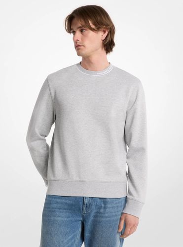 MK Pull en coton mélangé avec bordure à logo - Michael Kors - Michael Kors Mens - Modalova