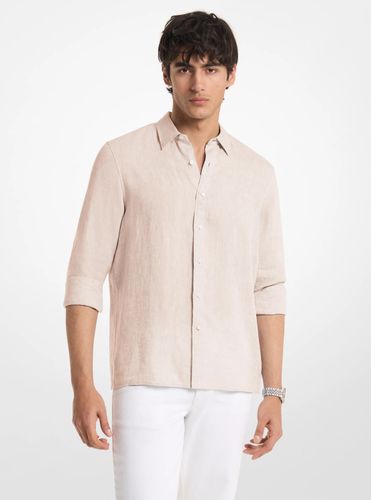 MK Chemise à coupe classique en lin - Michael Kors - Michael Kors Mens - Modalova