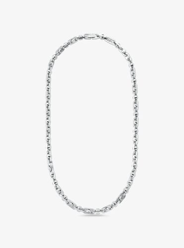 MK Collier à maillons Astor de taille moyenne en laiton plaqué en métal précieux - Michael Kors - Modalova