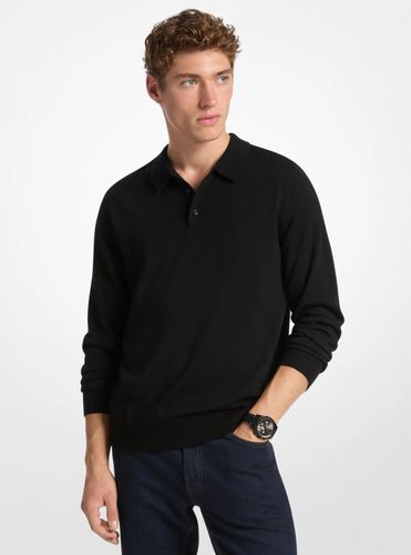 MK Pull-polo en laine - Michael Kors - Michael Kors Mens - Modalova