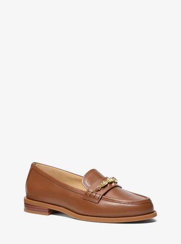 MK Mocassin Dina en cuir - Michael Kors - MICHAEL Michael Kors - Modalova