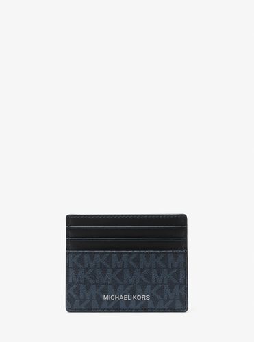 MK Porte-cartes Cooper à logo Signature - Michael Kors - Michael Kors Outlet - Modalova