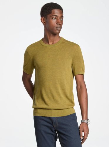 MK Pull en laine à manches courtes - Michael Kors - Michael Kors Mens - Modalova