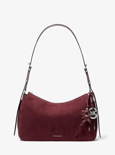 MK Breloque de sac logo en cuir rembourré - Michael Kors - MICHAEL Michael Kors - Modalova