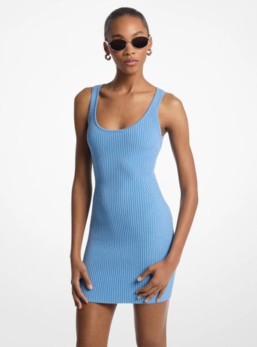 MK Robe débardeur en viscose extensible côtelée - Michael Kors - MICHAEL Michael Kors - Modalova