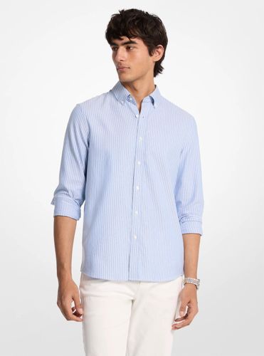 MK Chemise à coupe classique en coton rayé - Michael Kors - Michael Kors Mens - Modalova