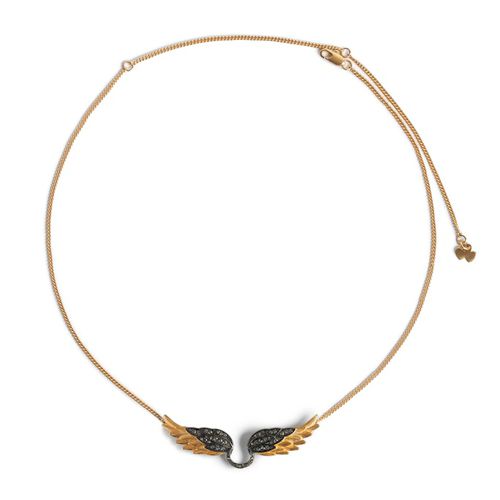 Collier Rock Feather Old Gold - Zadig & Voltaire - Modalova