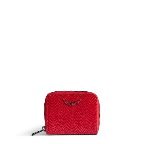 Porte-monnaie Mini Zv Glossy Wild Embossé Power - Zadig&Voltaire - Modalova