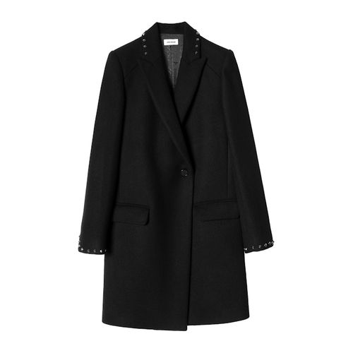 Manteau Marco Studs Noir - Taille L - Zadig & Voltaire - Modalova