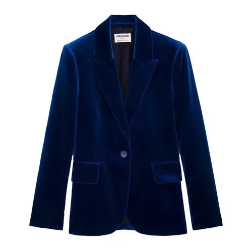 Blazer Vavy Velours Overseas - Taille 36 - Zadig & Voltaire - Modalova